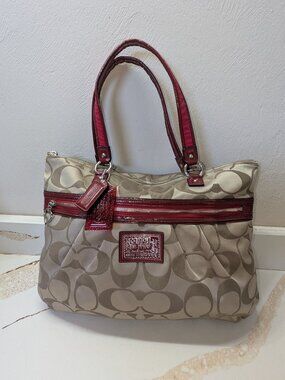 Coach Daisy Signature Poppy Tote Bag